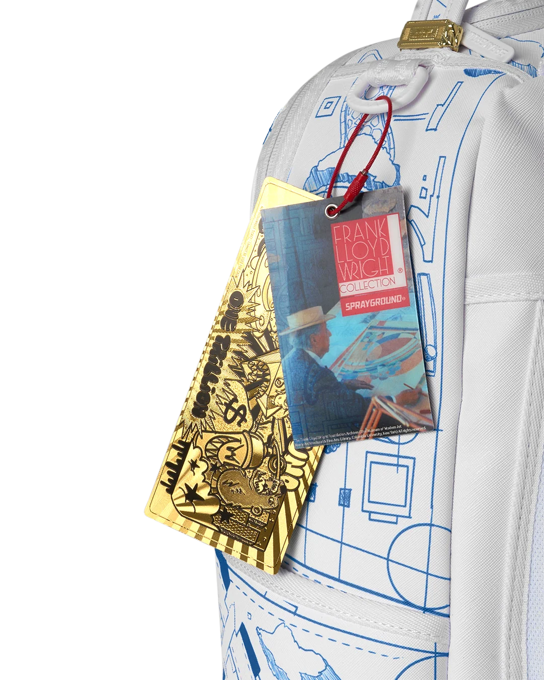 Architectural Drawing Backpack - Black Original