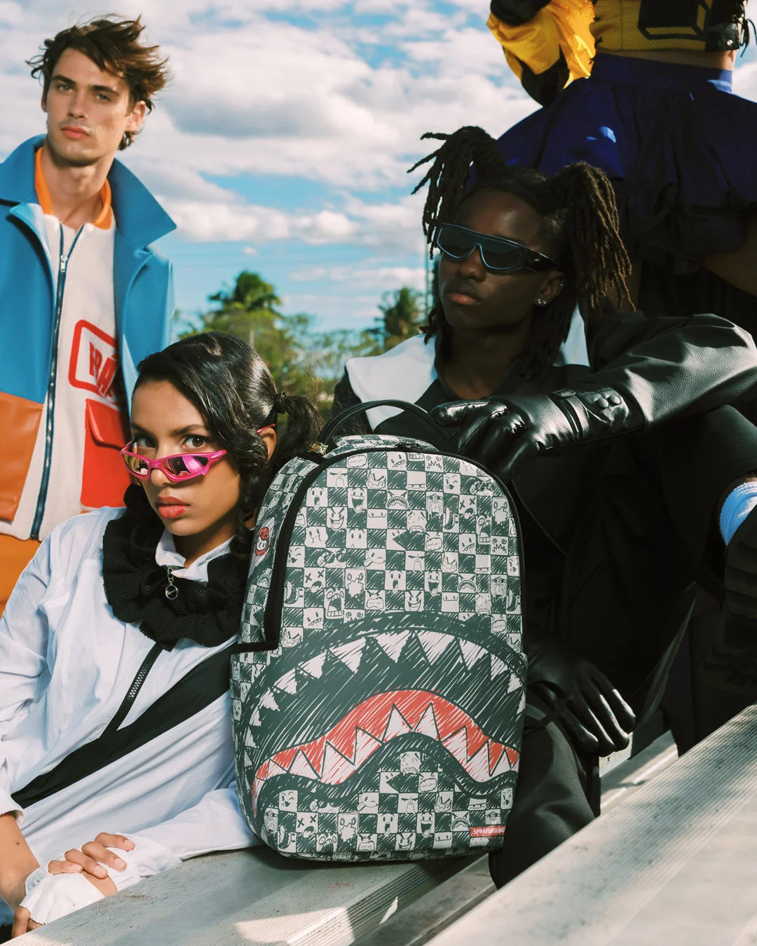 Sharks In Paris Outlaws Backpack - Black Original