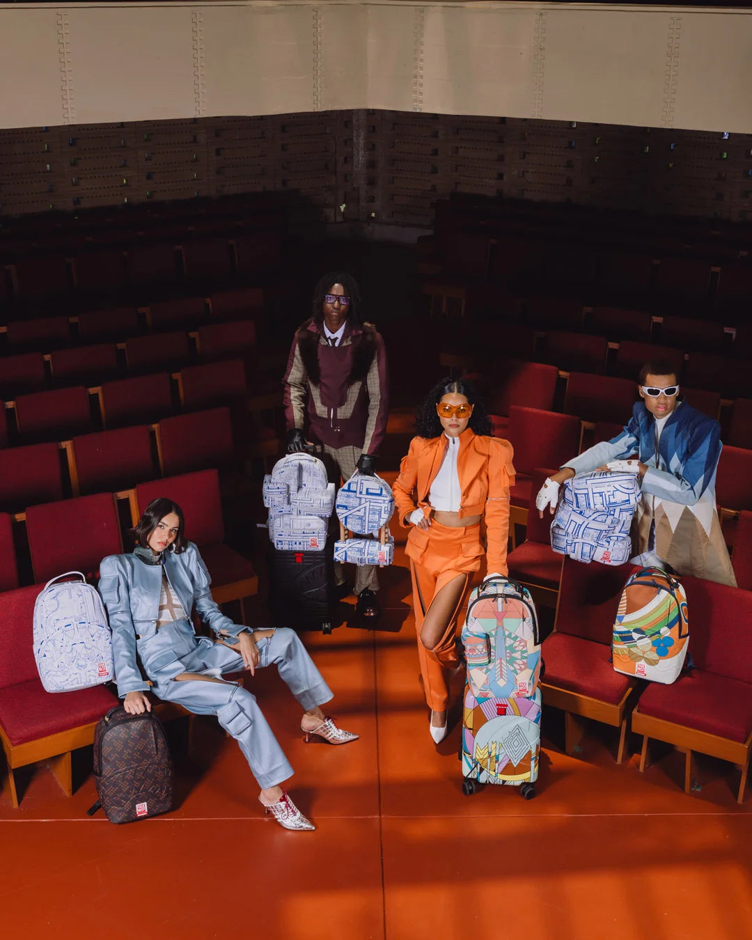 Frank lLloyd Wright Collab Imperial Squares Dlxsv Backpack