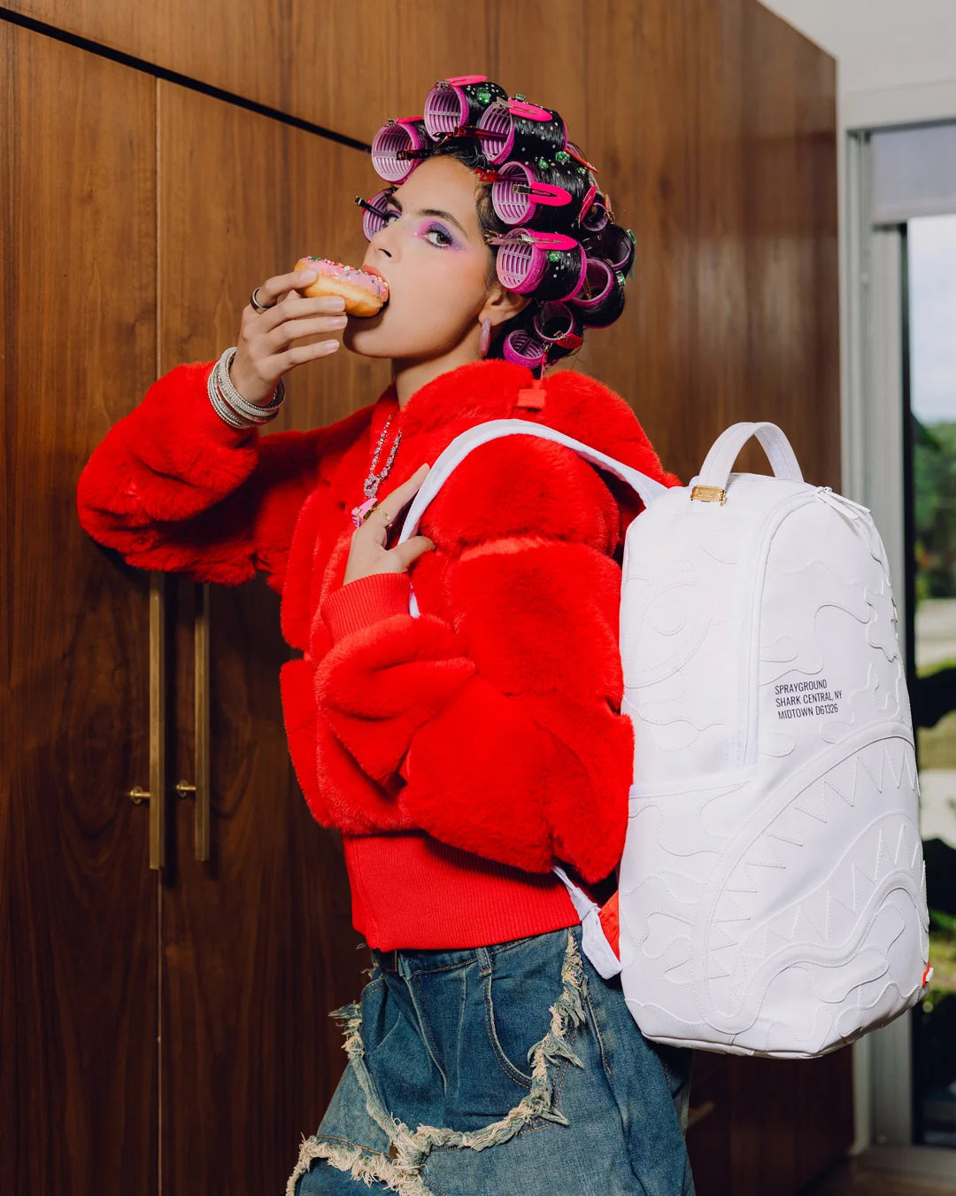 Shark Central Camo Cut Sew Backpack