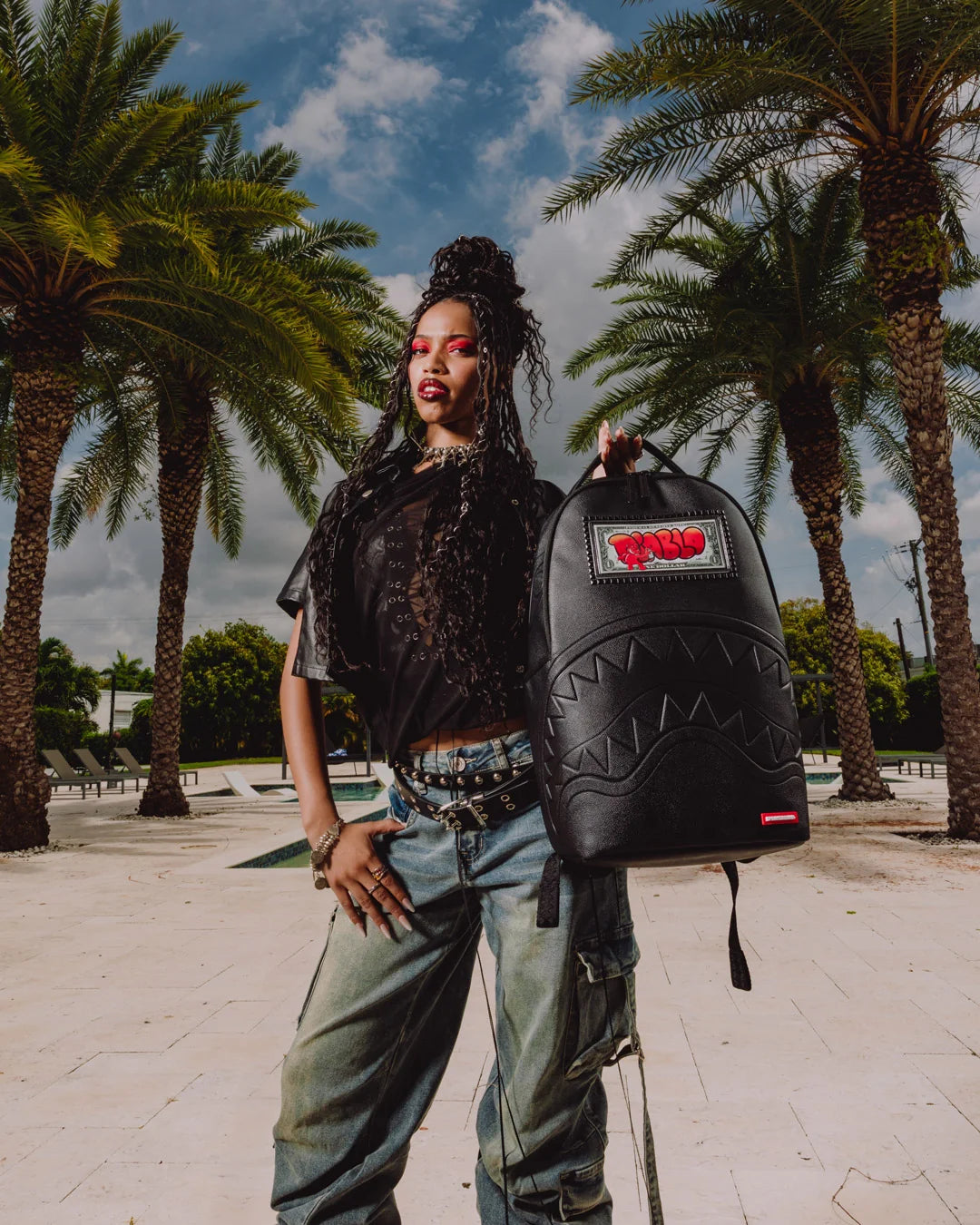 Money Seal Backpack - Black Original