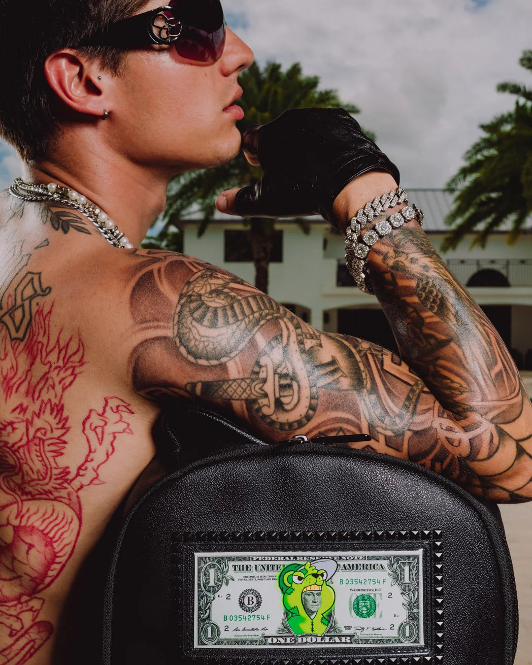 Money Seal Backpack - Black Original