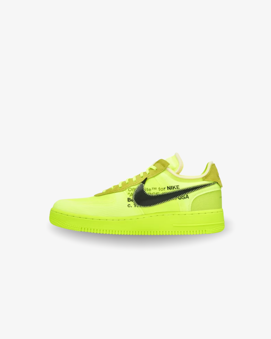 Nike Air Force 1 Low Off-White Volt - Black Original