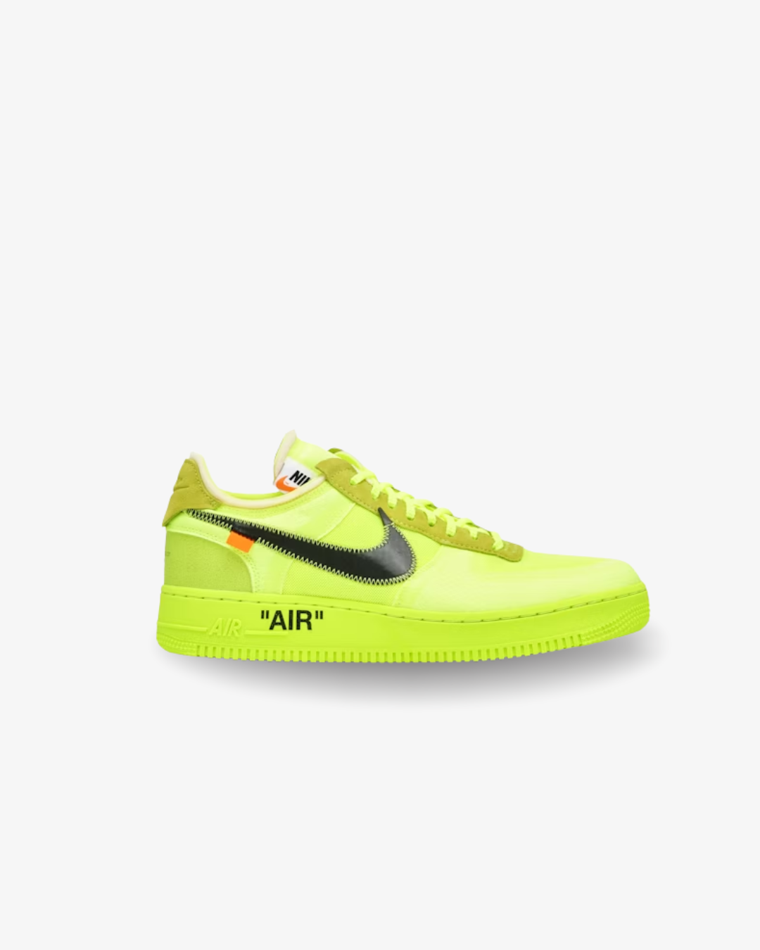 Nike Air Force 1 Low Off-White Volt - Black Original