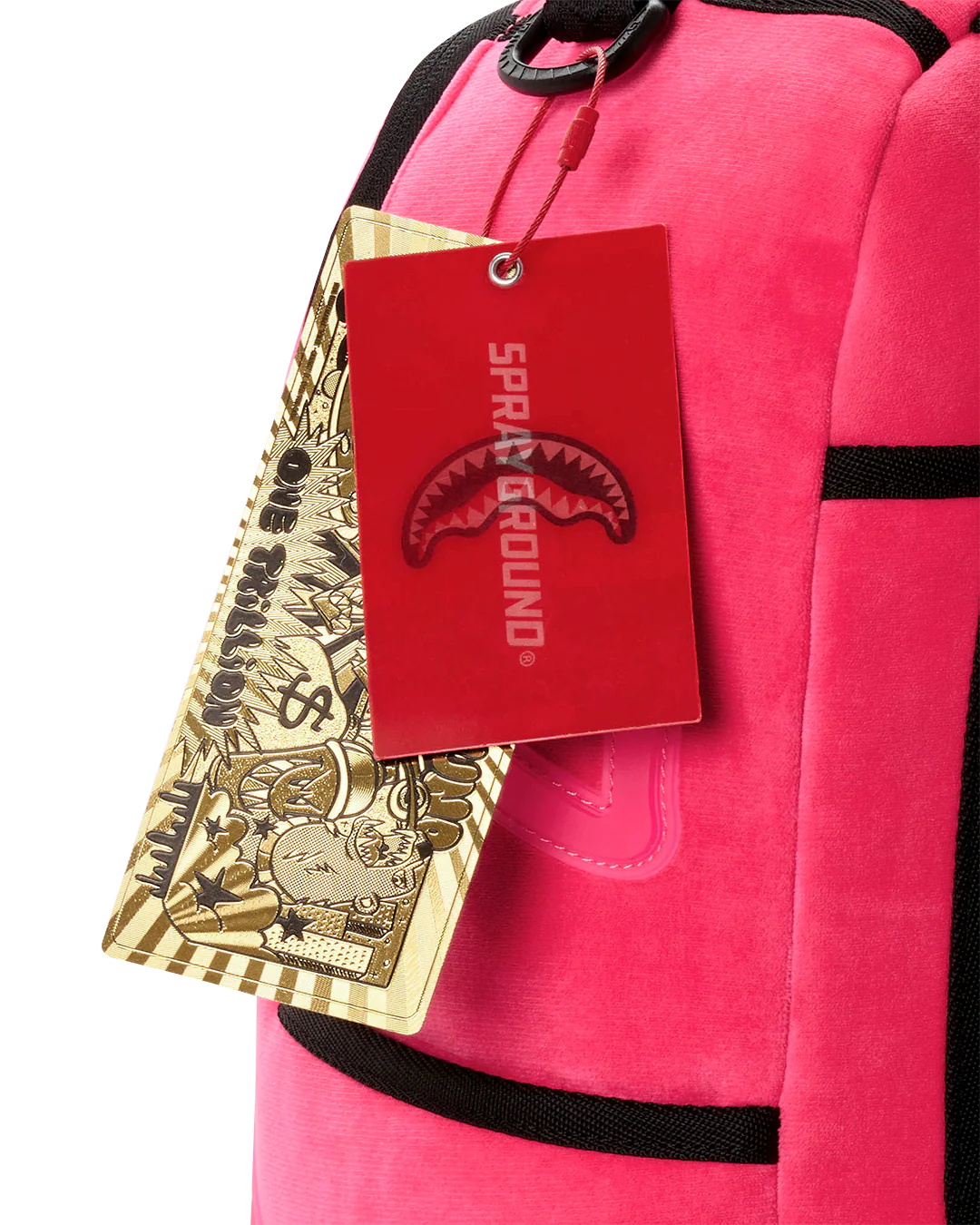 Shinobi Sharks In Paris Backpack Hot Pink