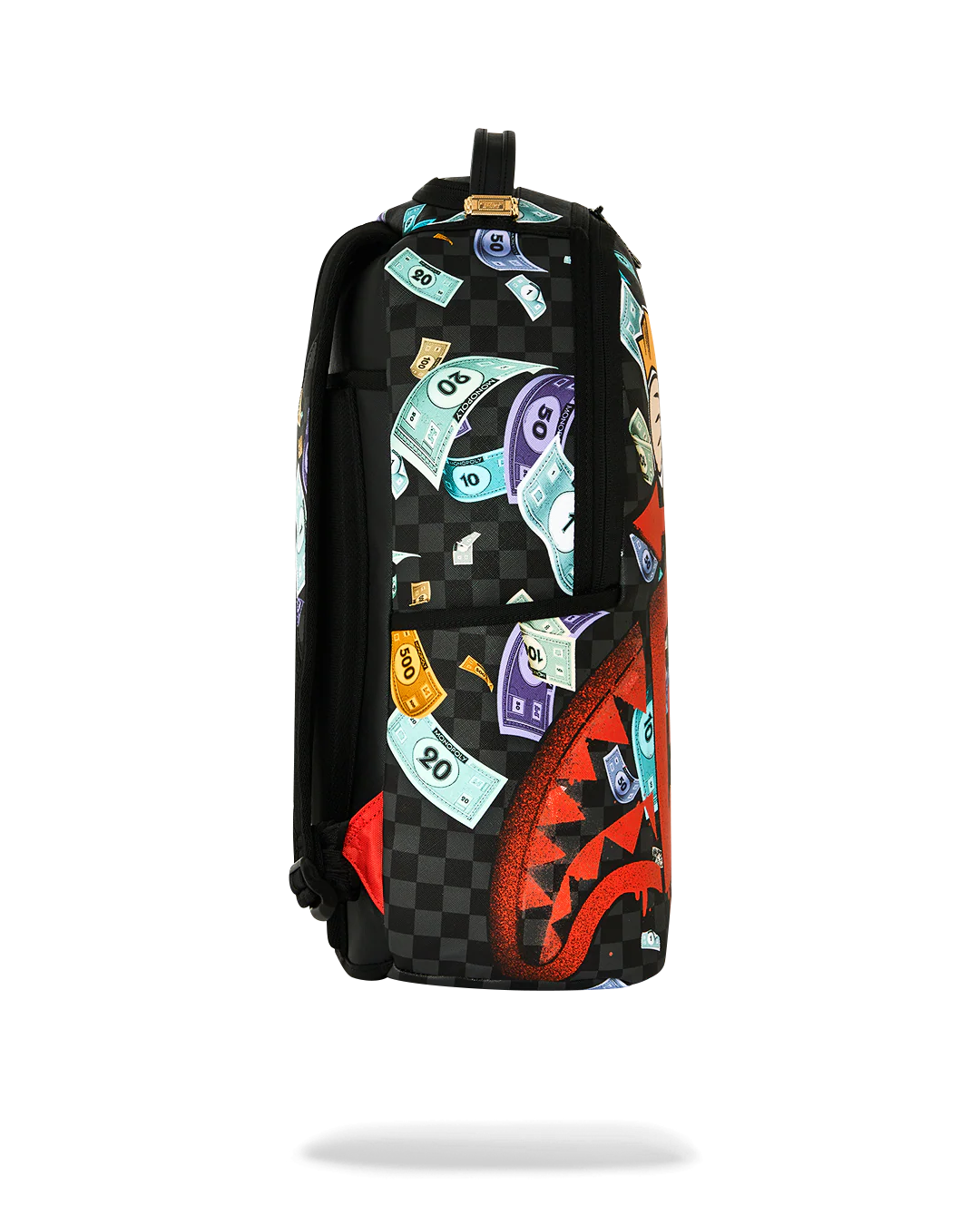 Monopoly Time To Go Backpack - Black Original