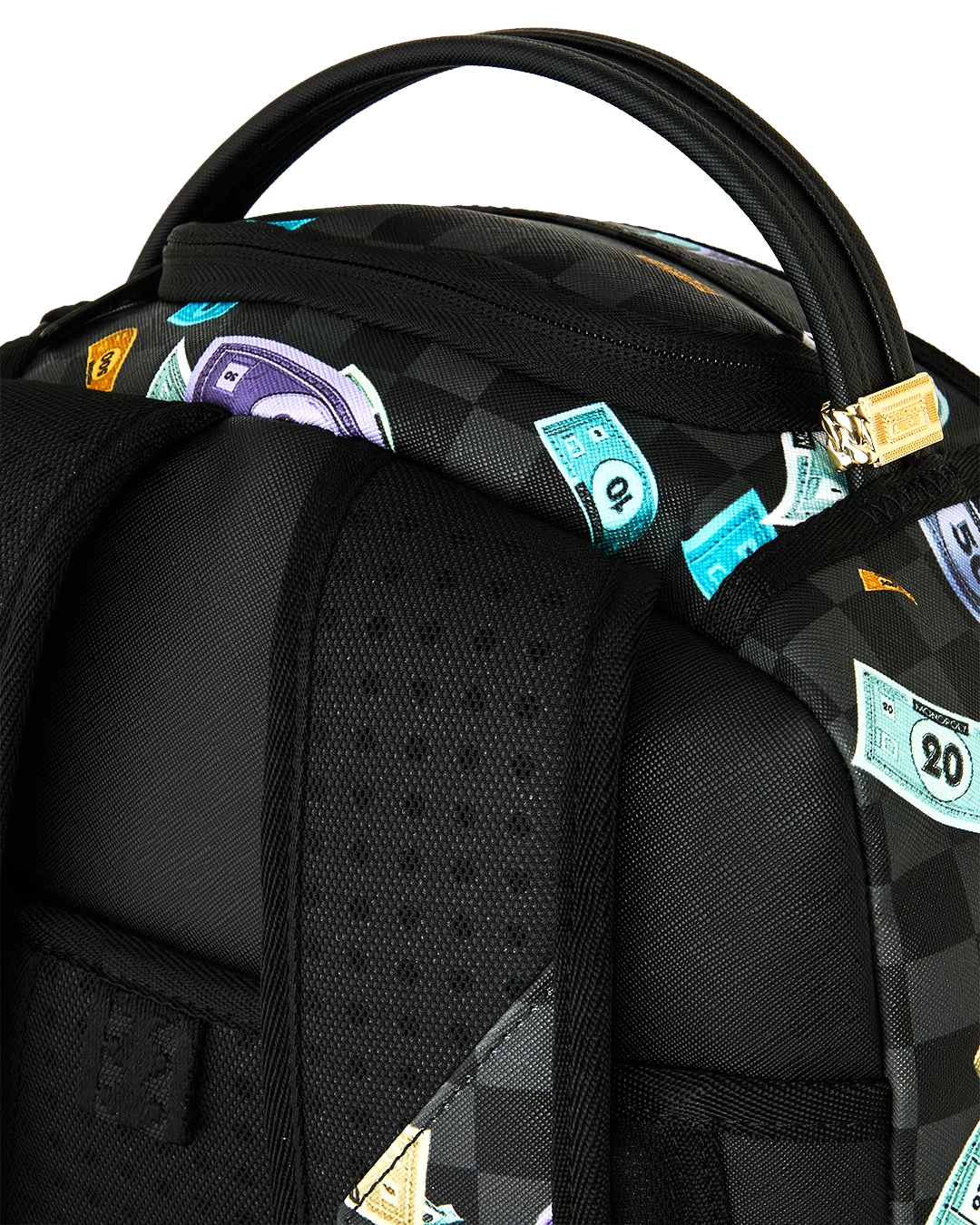 Monopoly Time To Go Backpack - Black Original