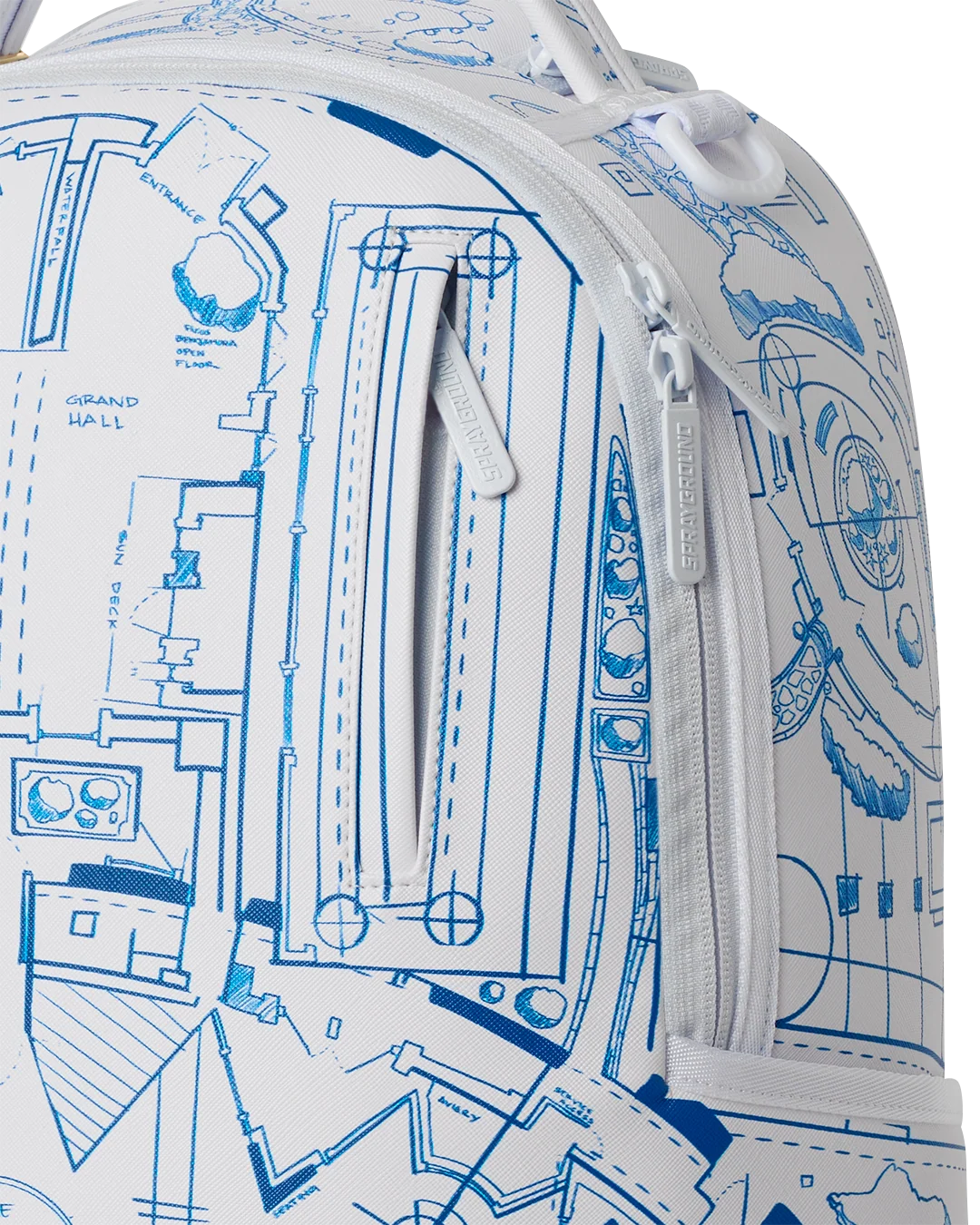 Architectural Drawing Backpack - Black Original