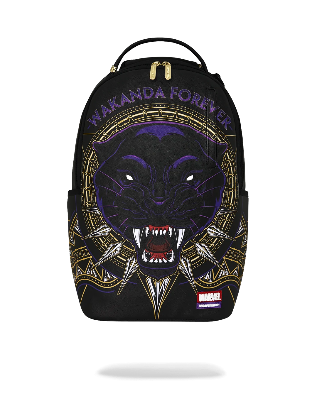 Wakanda Black Panther Shark Backpack - Black Original