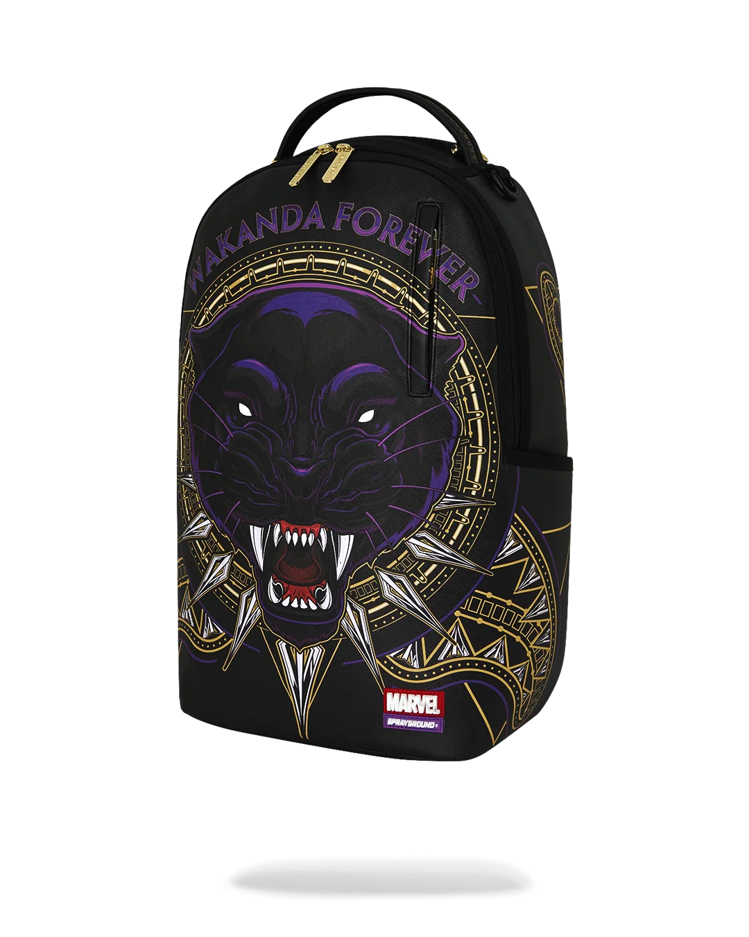 Wakanda Black Panther Shark Backpack - Black Original