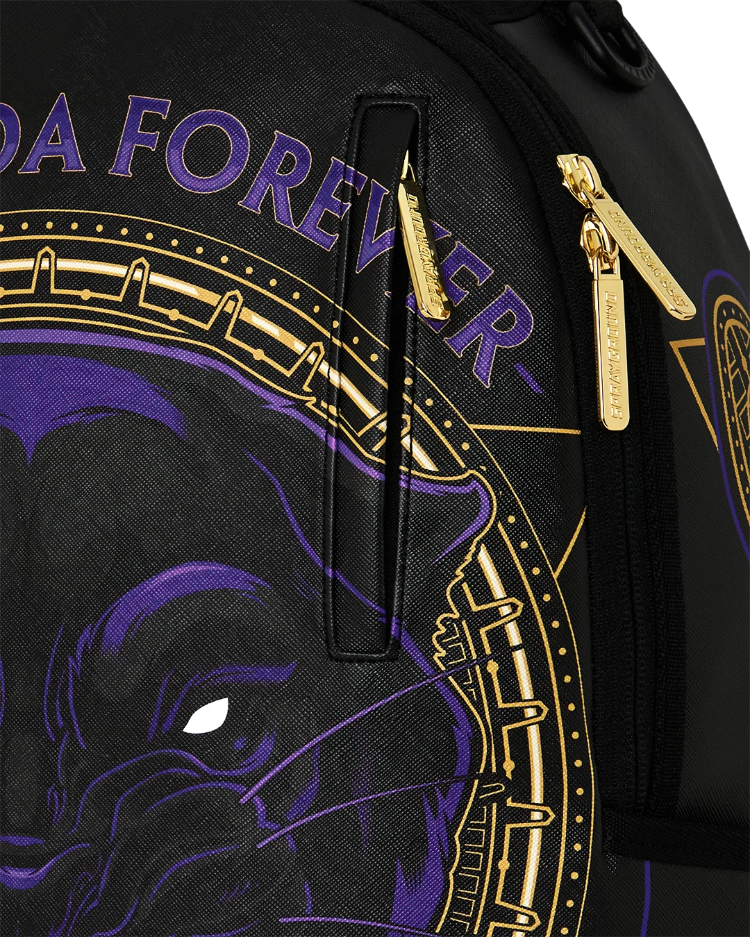 Wakanda Black Panther Shark Backpack - Black Original