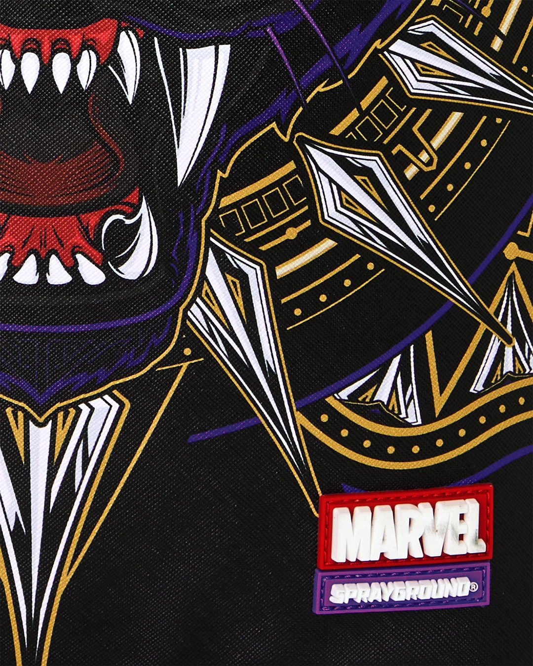 Wakanda Black Panther Shark Backpack - Black Original