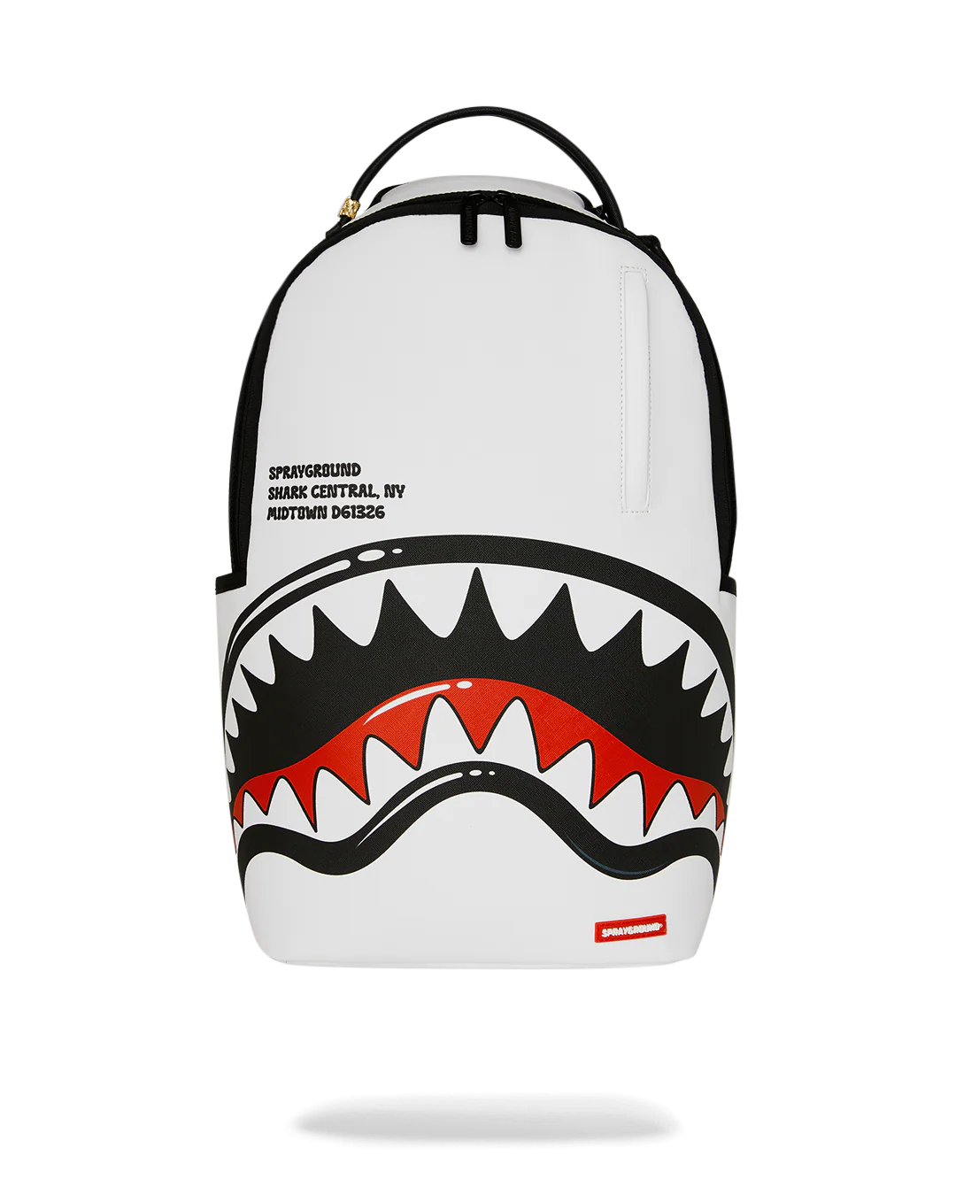 Shark Central Bubble Shark (Wht) Backpack - Black Original