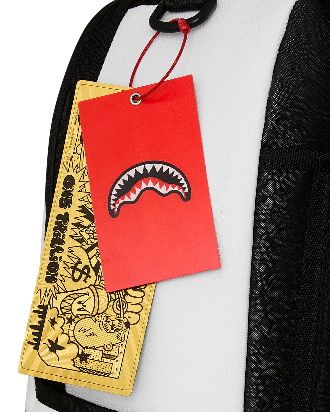 Shark Central Bubble Shark (Wht) Backpack - Black Original