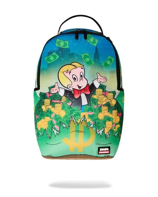 Richie Rich Shark Stacks Backpack - Black Original