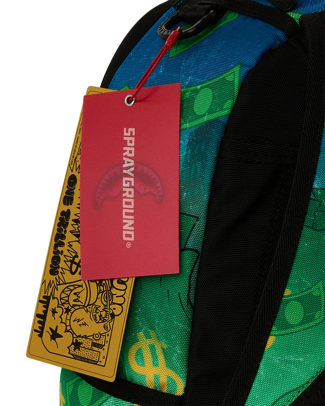 Richie Rich Shark Stacks Backpack - Black Original
