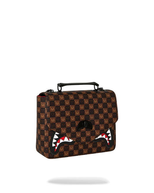 Sharks in Paris Grin & Grind Handbag - Black Original