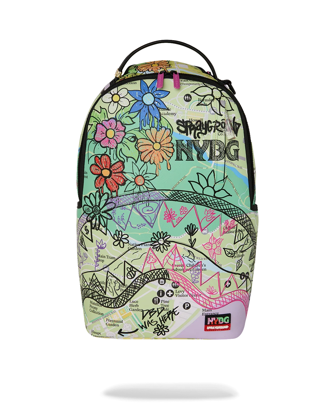 New York Botanical Garden Collab Garden Map Doodles Backpack