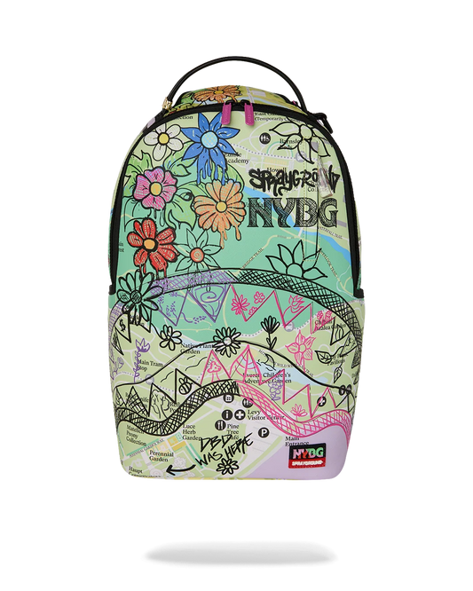New York Botanical Garden Collab Garden Map Doodles Backpack