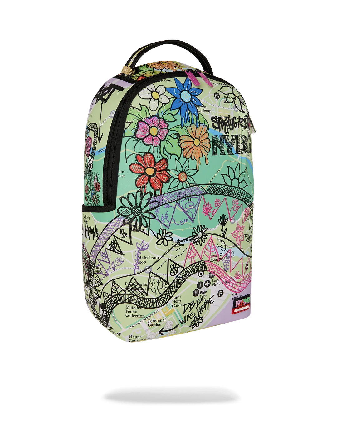 New York Botanical Garden Collab Garden Map Doodles Backpack