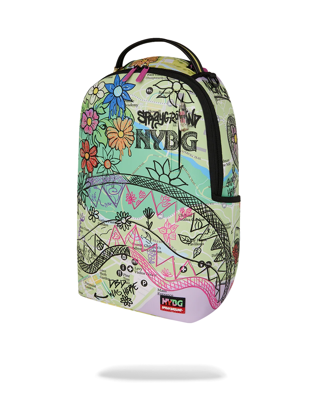 New York Botanical Garden Collab Garden Map Doodles Backpack