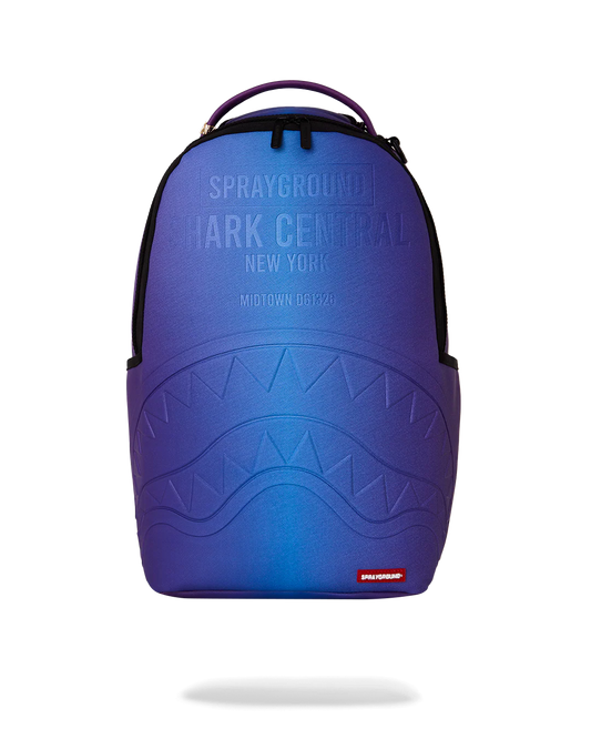Shark Central All Star Blue Iridescent Backpack