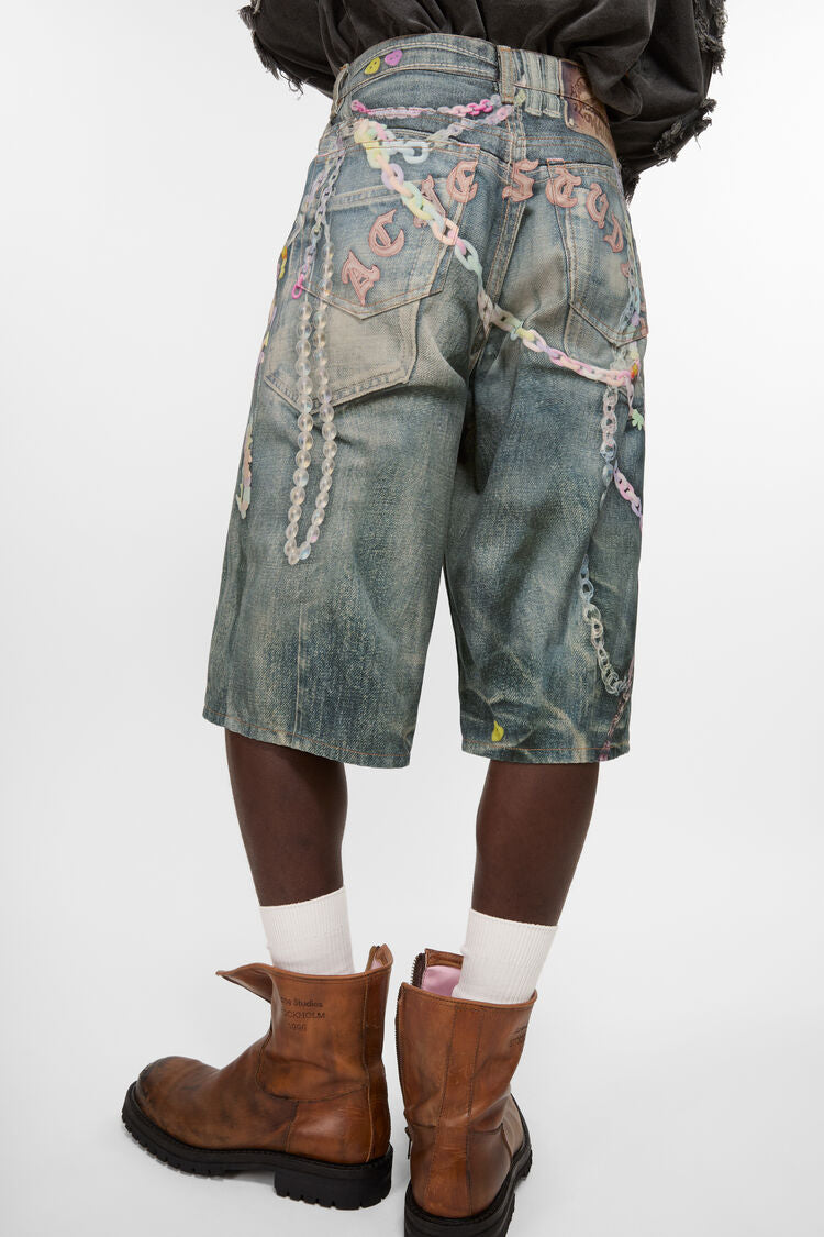 Acne Studios Denim Shorts - Black Original