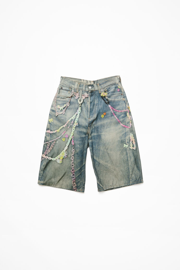 Acne Studios Denim Shorts - Black Original