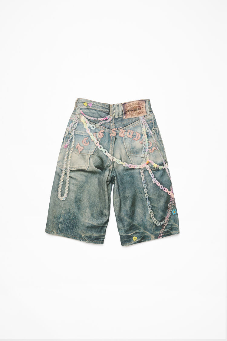 Acne Studios Denim Shorts - Black Original