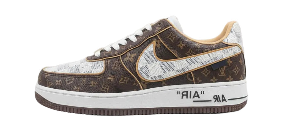 Custom Monogram Air Force 1 Low 07 - Luxuryurbanwear