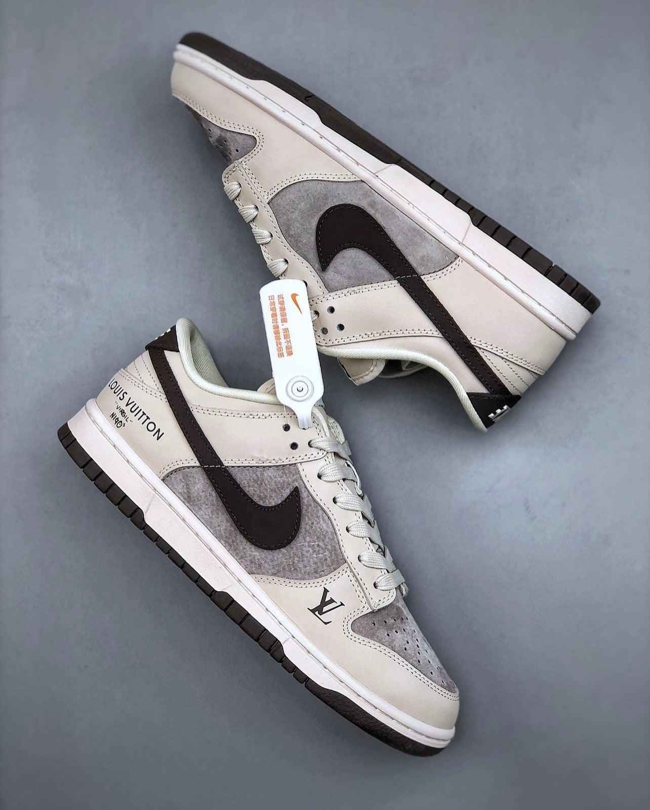 Custom SB Dunk Low x Monogram K24 - Luxuryurbanwear
