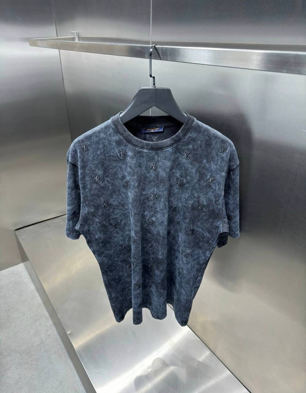 Camiseta lavada con Monograma