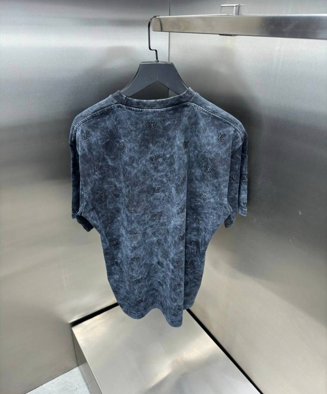 Camiseta lavada con Monograma