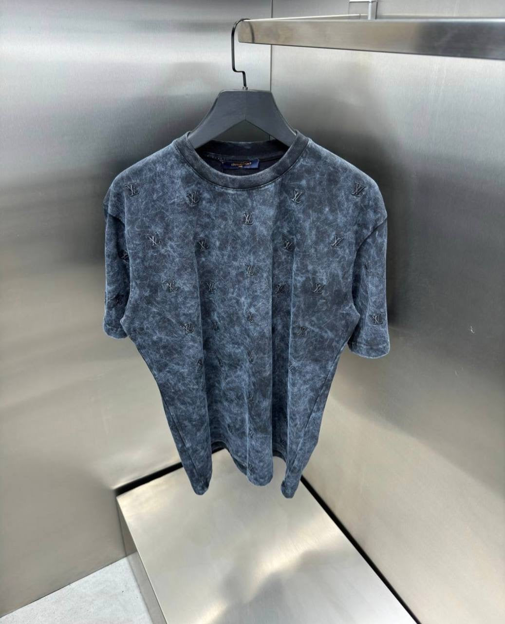 Camiseta lavada con Monograma