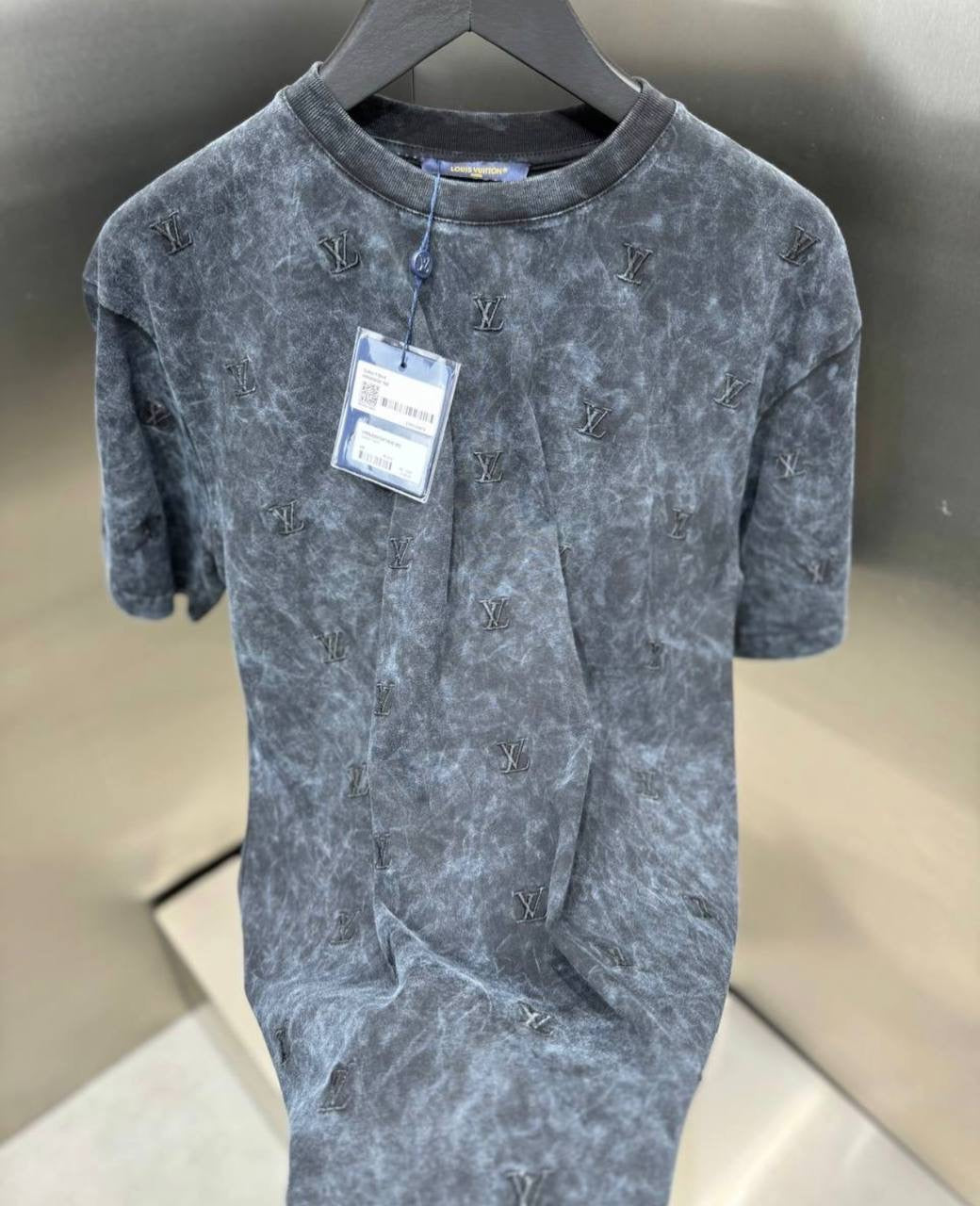 Camiseta lavada con Monograma