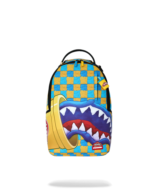 Play Doh Molded Shark Mochila Mini - Black Original