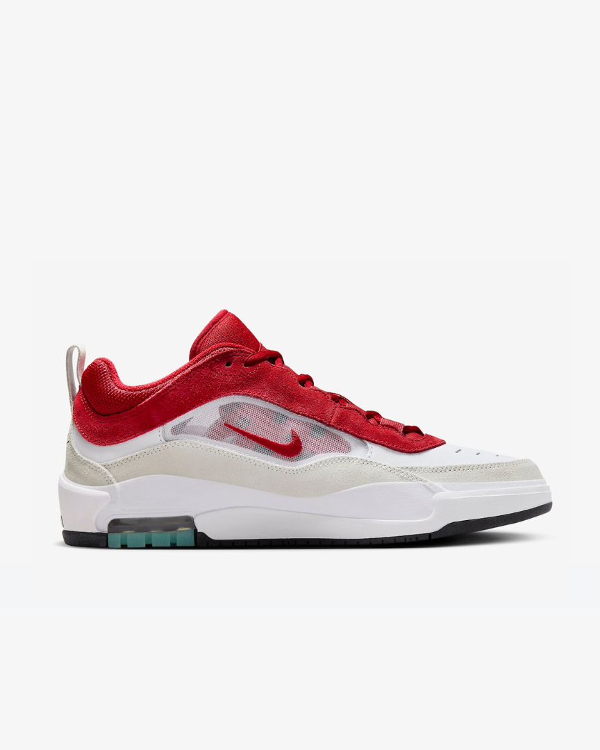 Tenis Nike SB Air Max Ishod Wair 2 White Varsity Red - Black Original