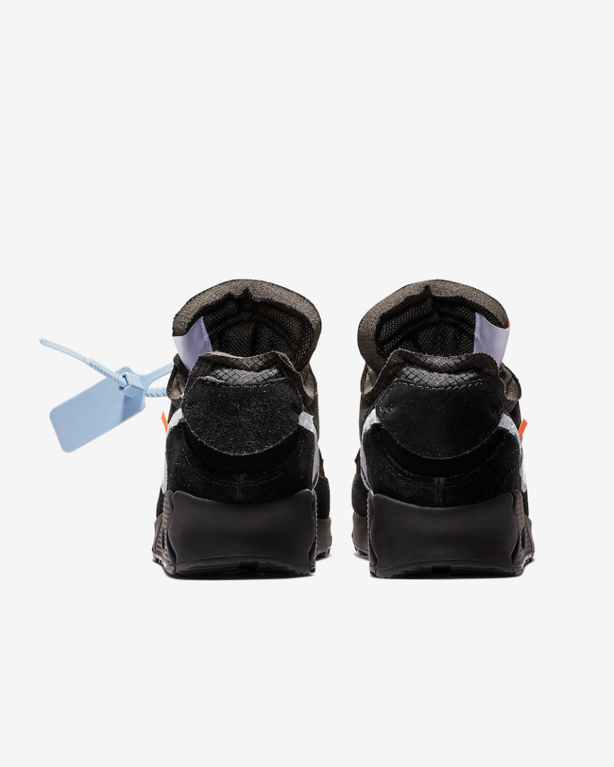 Tenis Nike Air Max 90 Off-White Black - Black Original