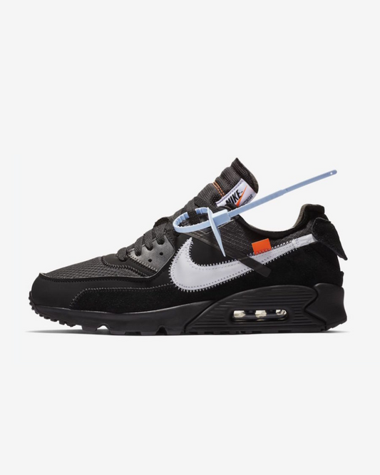 Tenis Nike Air Max 90 Off-White Black - Black Original