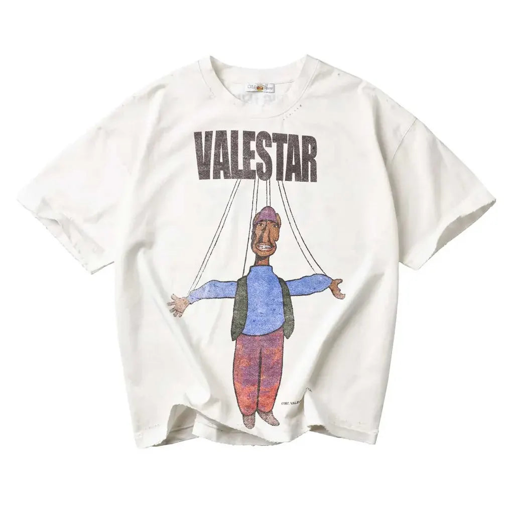 Vale Forever Valestar Tee White - Black Original