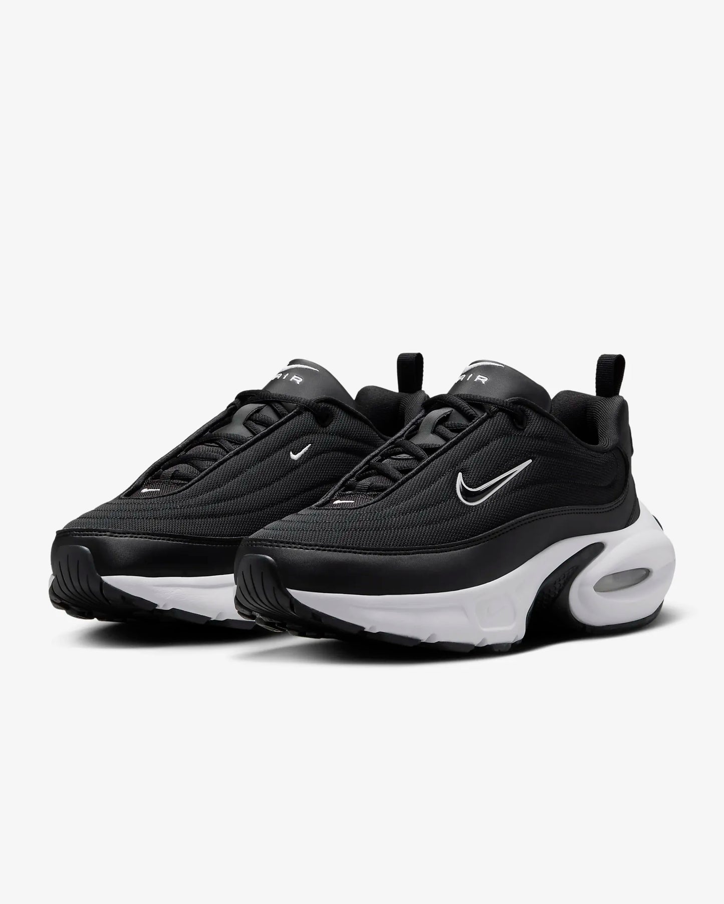 Tenis Nike Air Max Portal Black White - Black Original