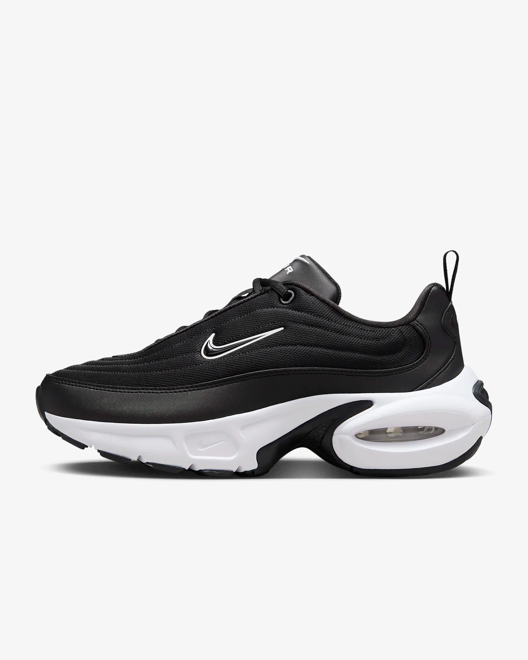 Tenis Nike Air Max Portal Black White - Black Original