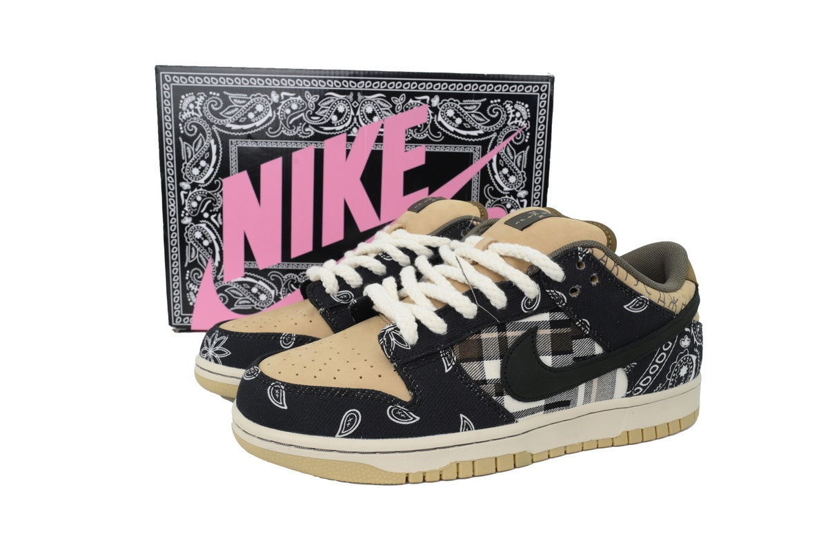 Travis Scott x SB Dunk Low QS 'Cactus Jack - Special Box - Luxuryurbanwear
